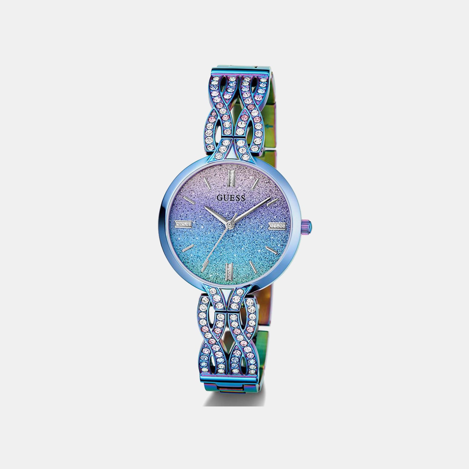 Coral Women Quartz Multicolour Dial Analog Stainless Steel Watch GW0868L3