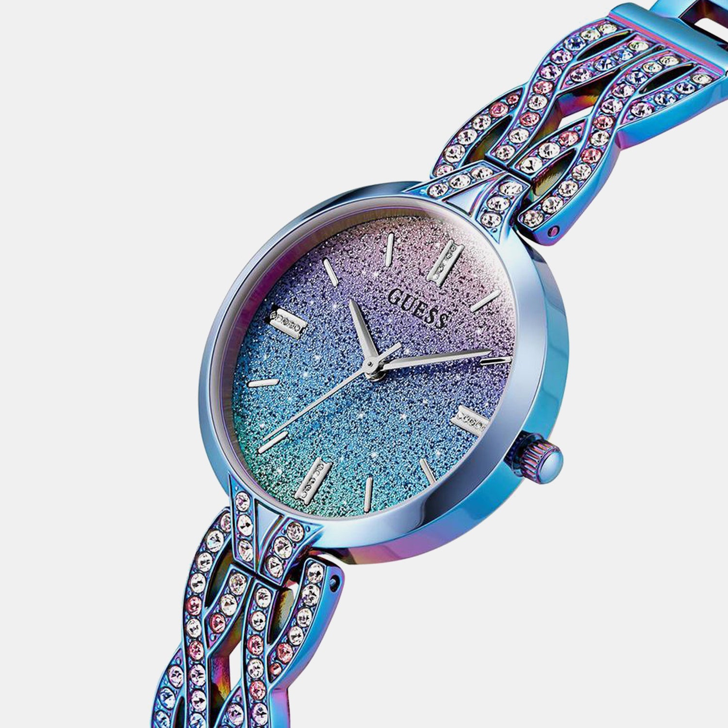 Coral Women Quartz Multicolour Dial Analog Stainless Steel Watch GW0868L3