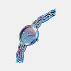 Coral Women Quartz Two Tone Dial Analog Recycled Steel Watch GW0868L3