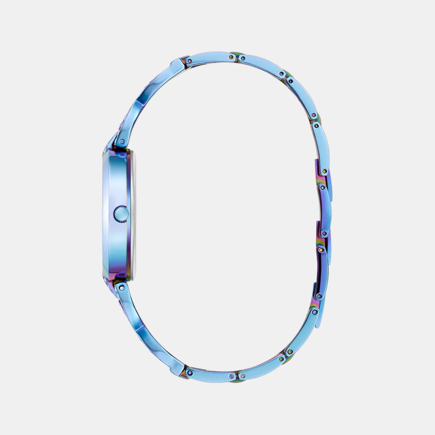 Coral Women Quartz Two Tone Dial Analog Recycled Steel Watch GW0868L3