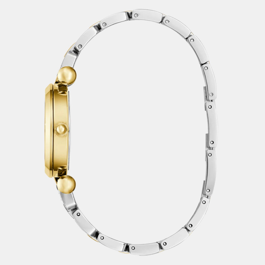 Women Quartz Green Dial Analog Stainless Steel Watch GW0869L1