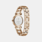 Women Quartz Rose Gold Dial Analog Stainless Steel Watch GW0869L7