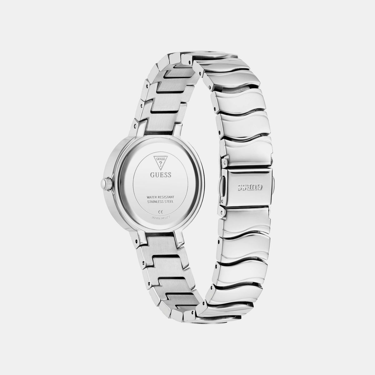 Gd Laguna Women Quartz Blue Dial Analog Stainless Steel Watch Gw0871L1