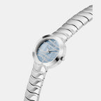 Women Quartz Blue Dial Analog Stainless Steel Watch GW0871L1