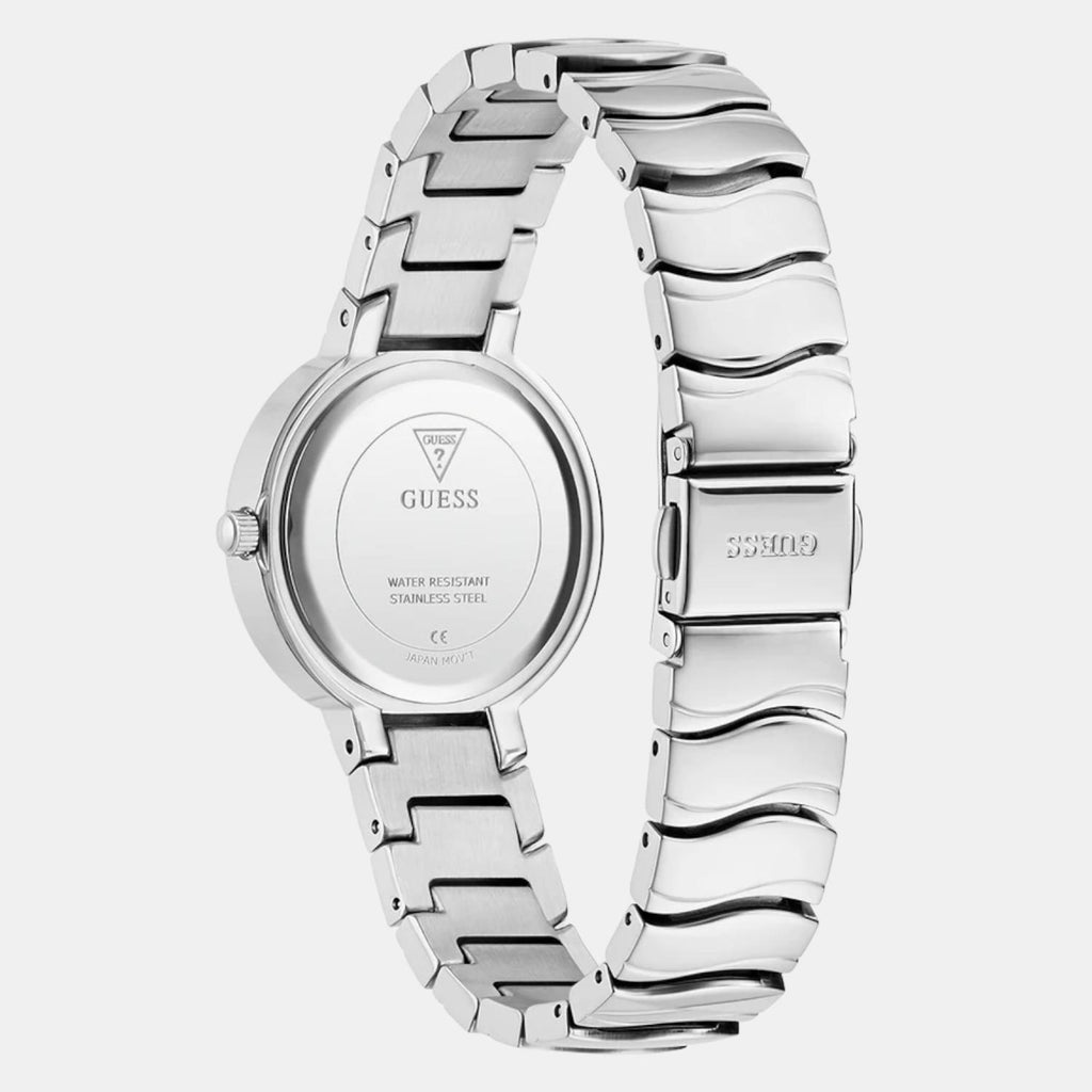 Women Quartz Blue Dial Analog Stainless Steel Watch GW0871L1