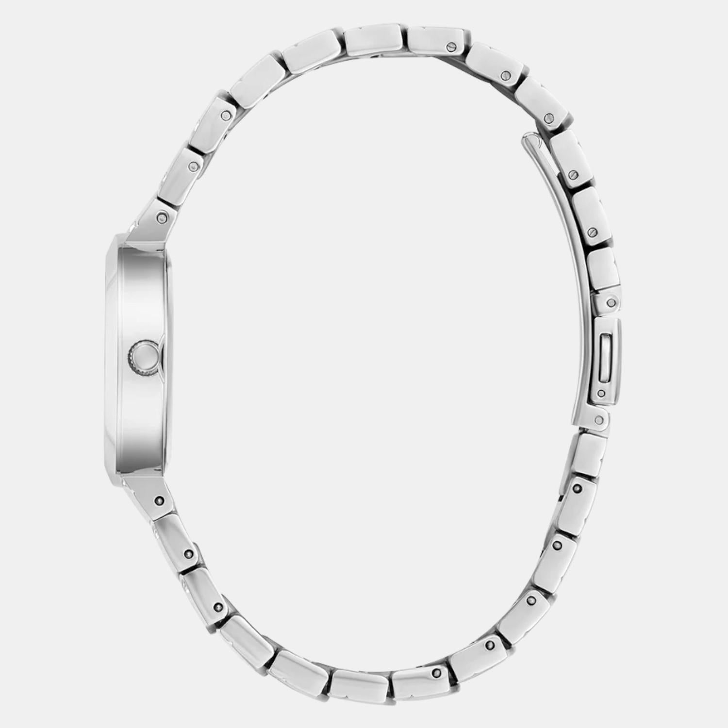 Women Quartz Blue Dial Analog Stainless Steel Watch GW0871L1