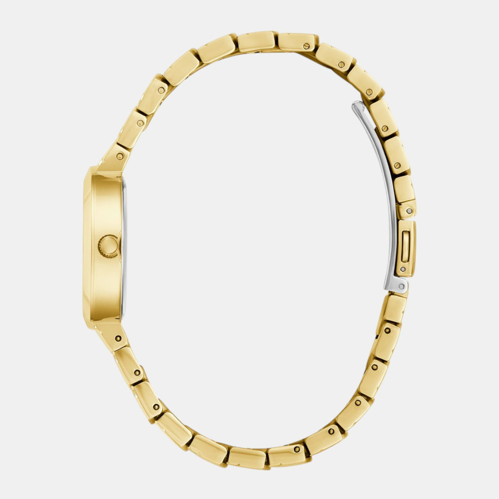 Guess Dress Women Quartz Green Dial Analog Stainless Steel Watch GW0871L2