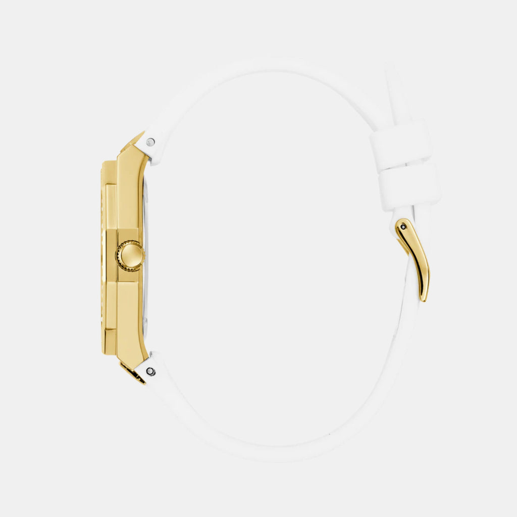 Women Quartz Mother Of Pearl Dial Analog Stainless Steel Watch GW0872L1