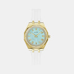 Women Quartz Mother Of Pearl Dial Analog Stainless Steel Watch GW0872L1