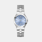 Women Quartz Ice Blue Dial Analog Stainless Steel Watch GW0873L1