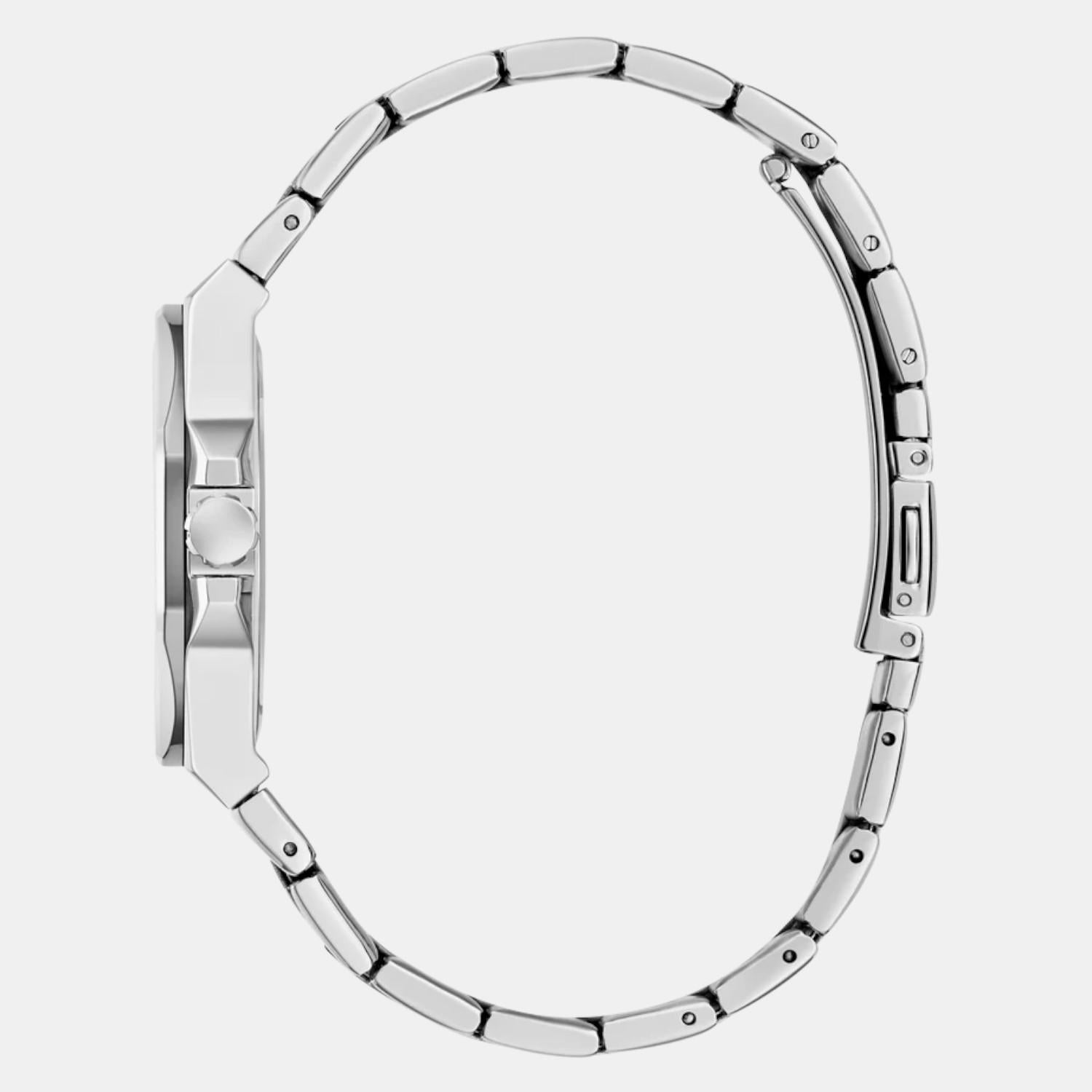 Women Quartz Ice Blue Dial Analog Stainless Steel Watch GW0873L1