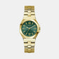 Guess Dress Women Quartz Green Dial Analog Stainless Steel Watch GW0873L2