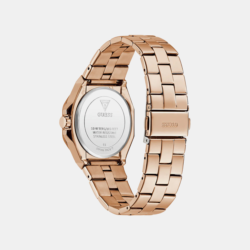 Gd Empress Women Quartz Rose Gold Dial Analog Stainless Steel GW0873L3