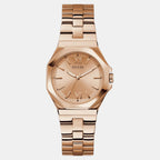 Guess Dress Women Quartz Rose Gold Dial Analog Stainless Steel Watch GW0873L3