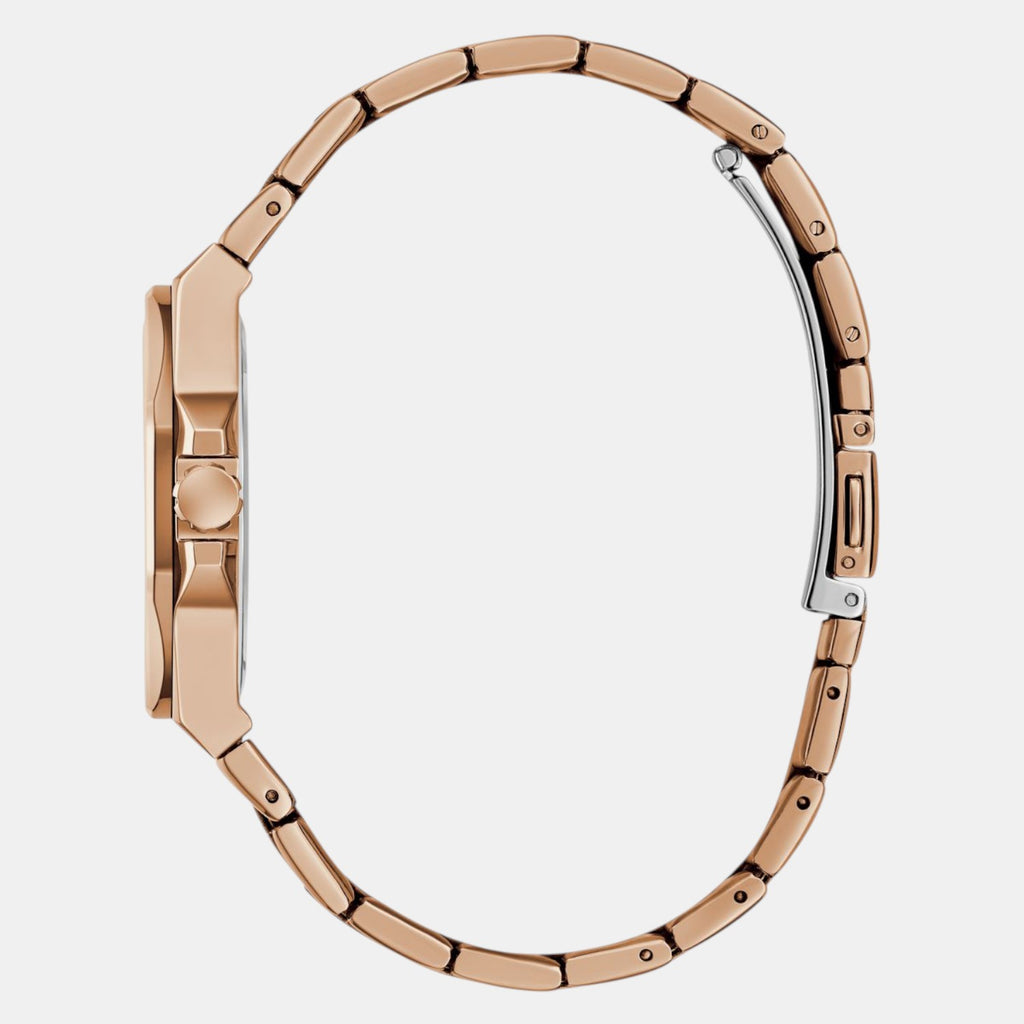 Guess Dress Women Quartz Rose Gold Dial Analog Stainless Steel Watch GW0873L3