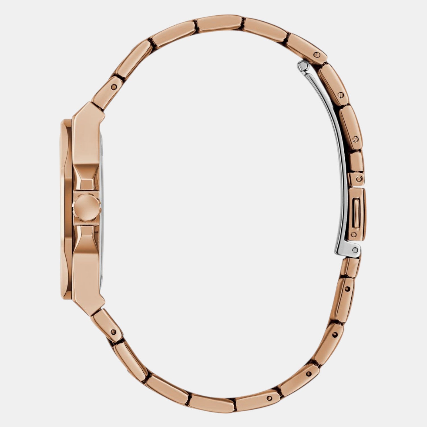 Guess Dress Women Quartz Rose Gold Dial Analog Stainless Steel Watch GW0873L3