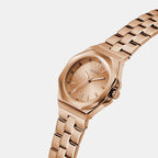 Guess Dress Women Quartz Rose Gold Dial Analog Stainless Steel Watch GW0873L3