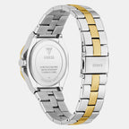 Women Quartz Green Dial Analog Stainless Steel Watch GW0873L4
