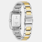 Women Quartz Green Dial Analog Stainless Steel Watch GW0874L2