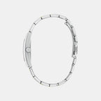 Women Quartz Black Dial Analog Stainless Steel Watch GW0876L3
