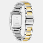 Women Quartz Black Dial Analog Stainless Steel Watch GW0876L3