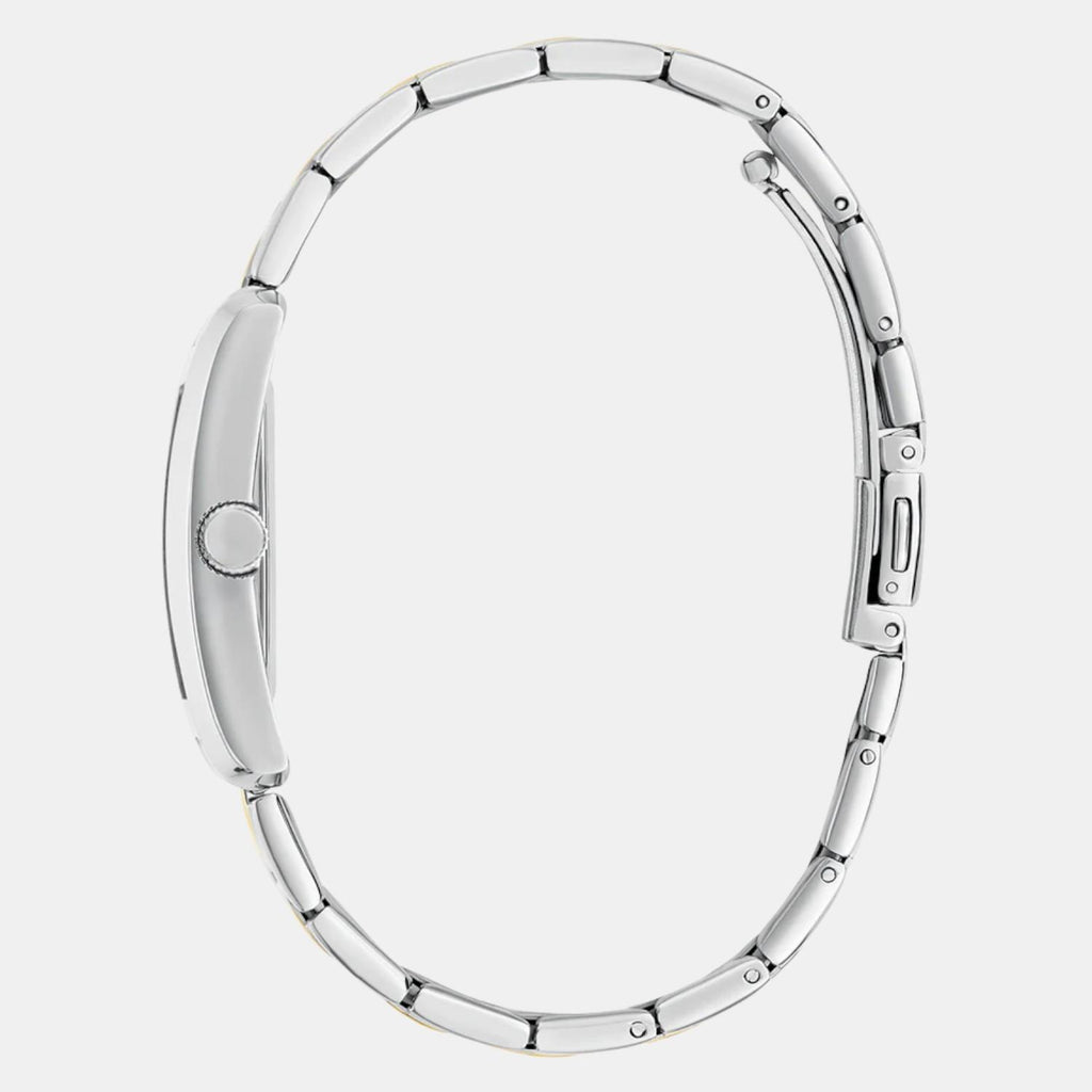 Women Quartz Black Dial Analog Stainless Steel Watch GW0876L3