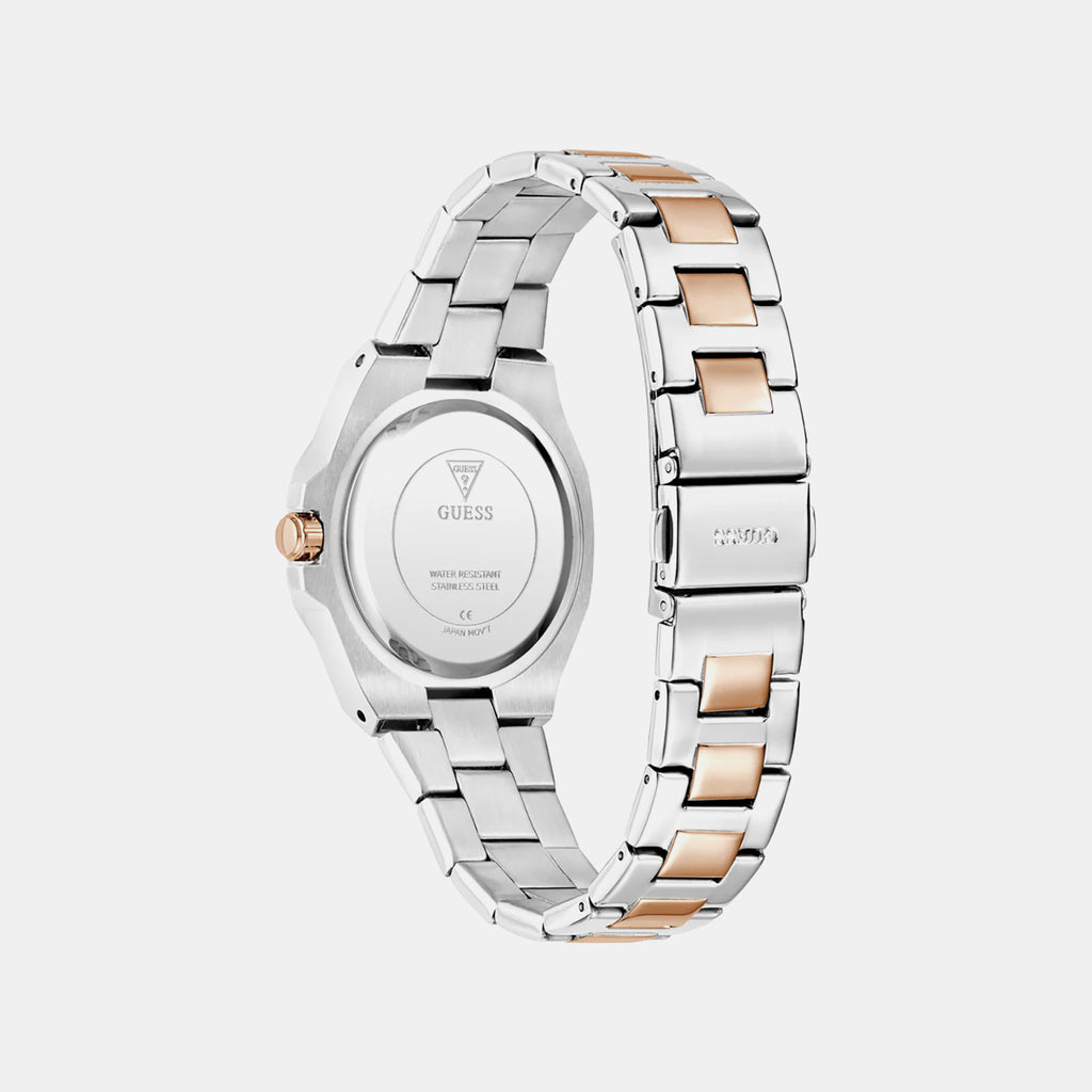 Gs Contessa Women Quartz White Dial Analog Stainless Steel GW0877L4