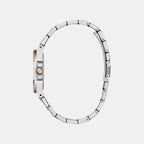 Gs Contessa Women Quartz White Dial Analog Stainless Steel GW0877L4