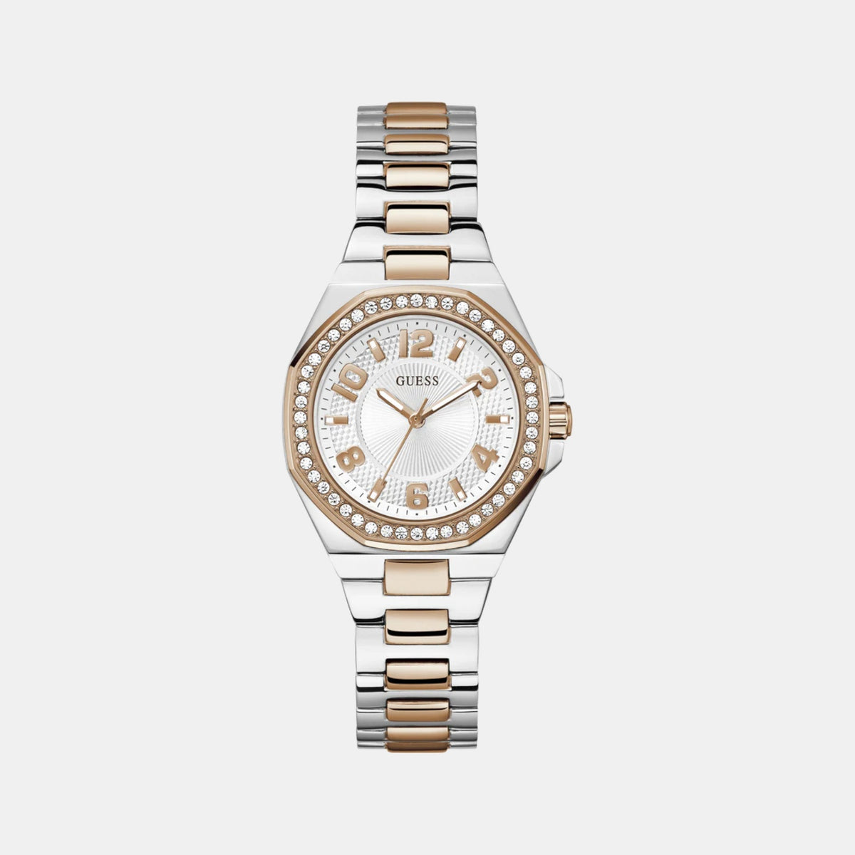 Gs Contessa Women Quartz White Dial Analog Stainless Steel Watch Gw0877L4