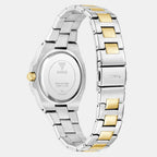 Women Quartz White Dial Analog Stainless Steel Watch GW0877L5