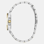 Women Quartz White Dial Analog Stainless Steel Watch GW0877L5