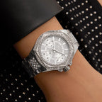 Guess Trend Women Quartz Silver Dial Multi-Function Stainless Steel Watch GW0878L1