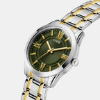 Gd Elliot Men Quartz Green Dial Analog Stainless Steel GW0893G1