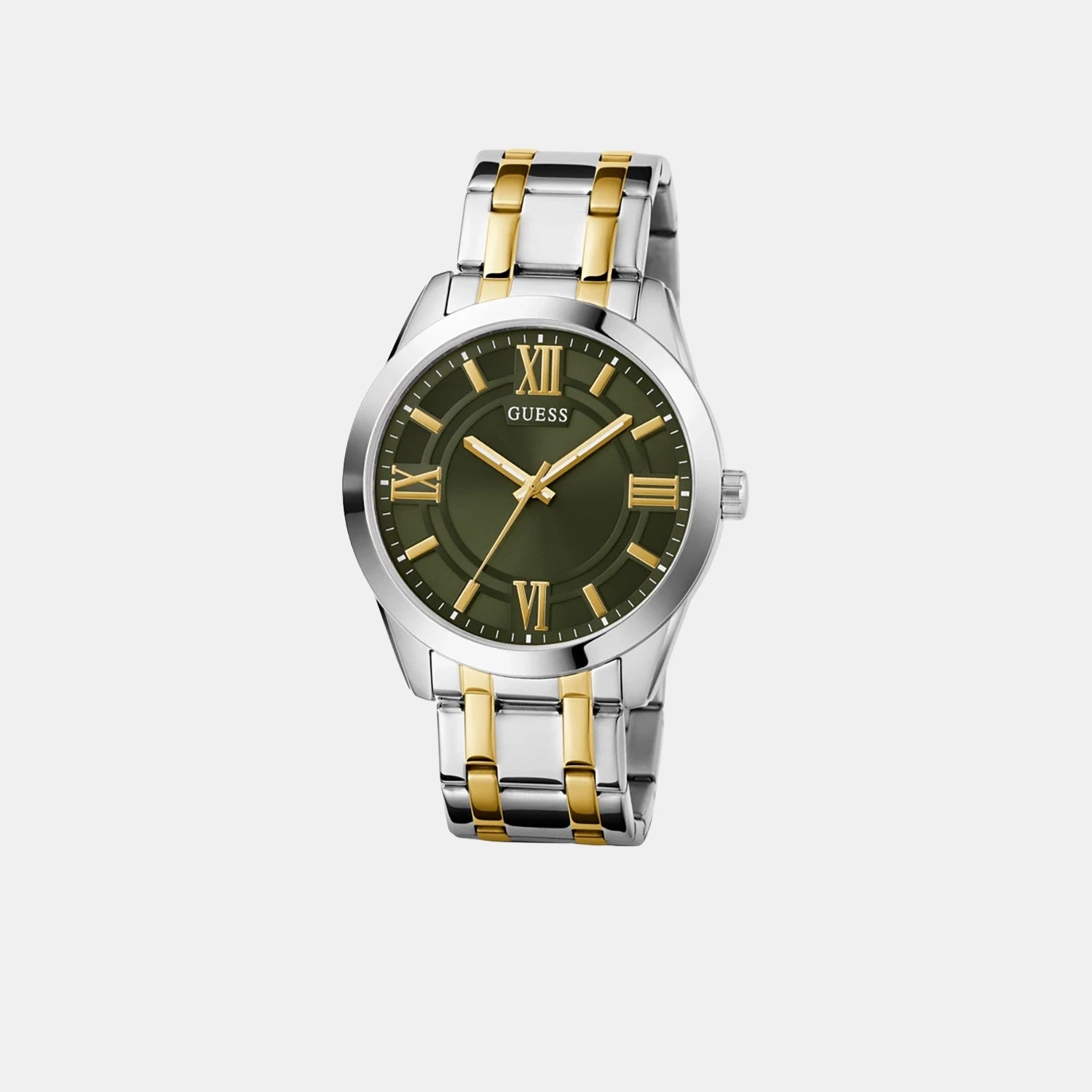 Gd Elliot Men Quartz Green Dial Analog Stainless Steel GW0893G1