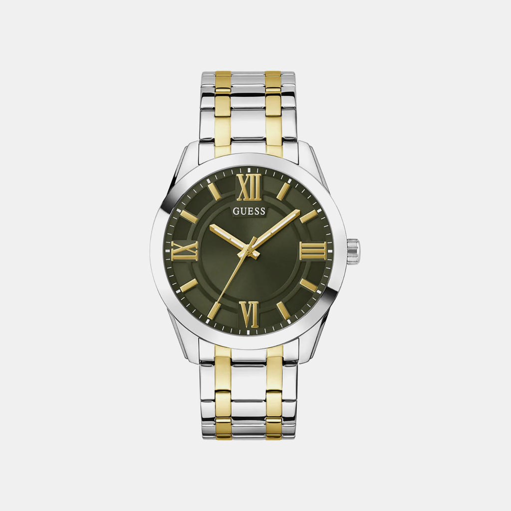 Gd Elliot Men Quartz Green Dial Analog Stainless Steel GW0893G1