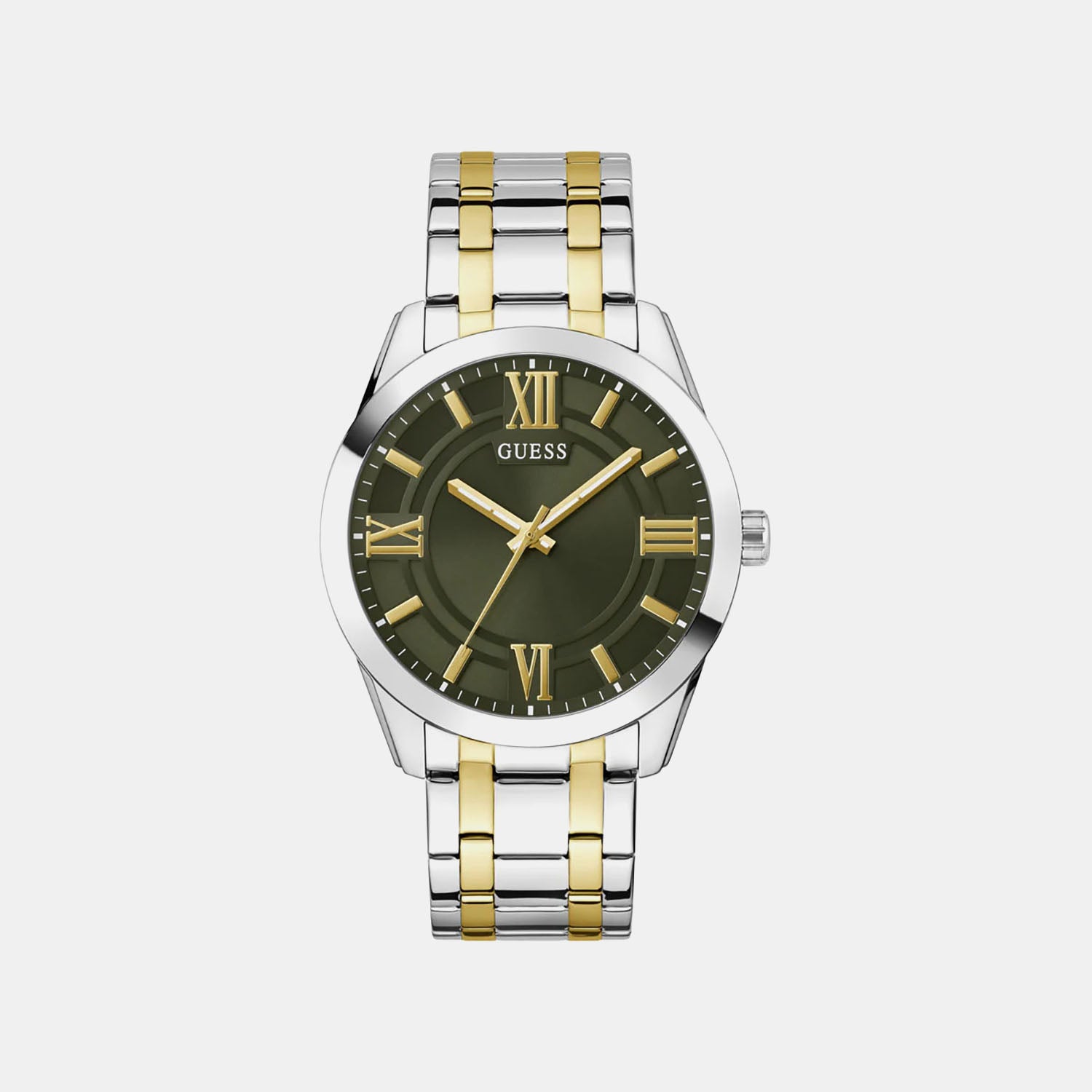 Gd Elliot Men Quartz Green Dial Analog Stainless Steel GW0893G1