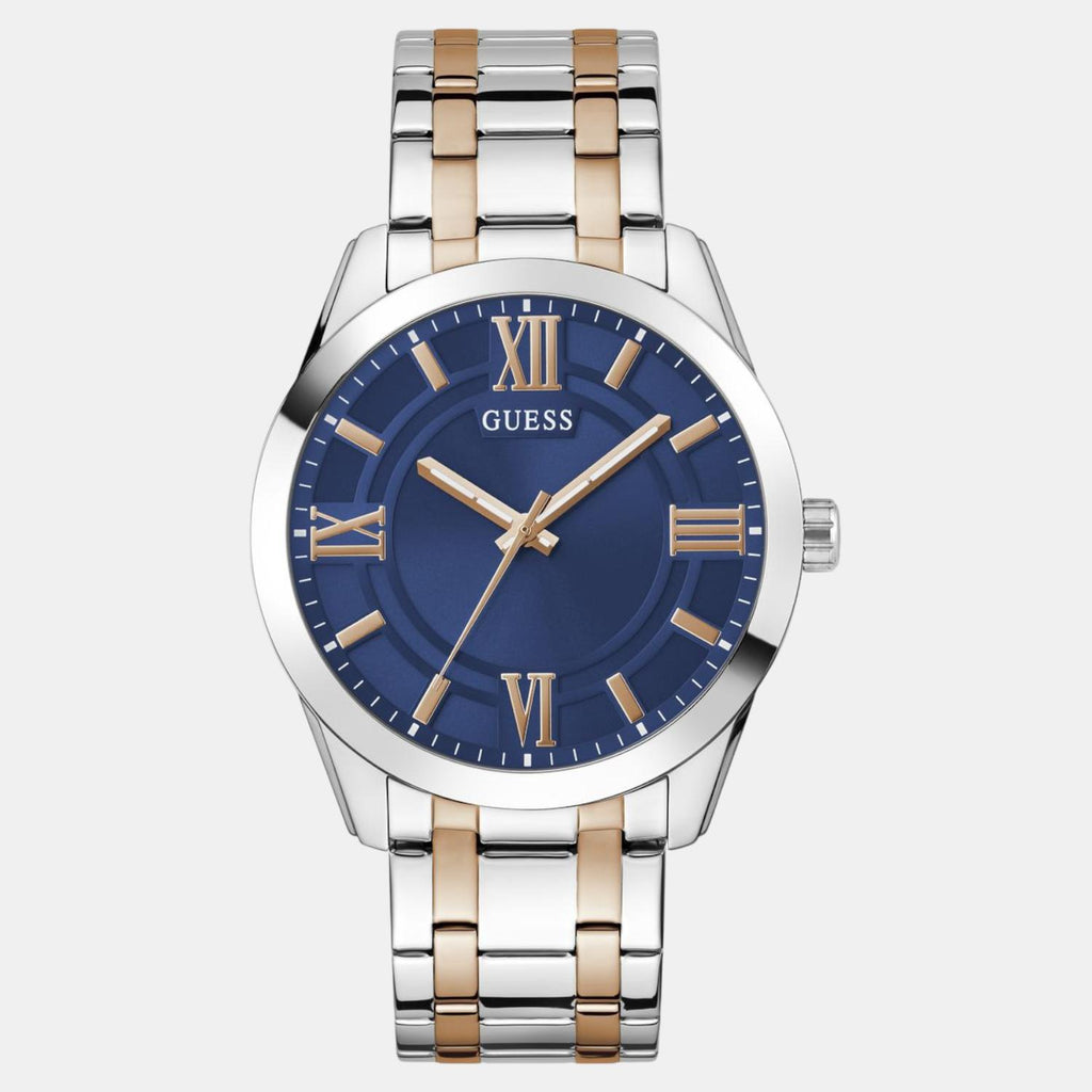 Guess Dress Women Quartz Blue Dial Analog Stainless Steel Watch GW0893G2