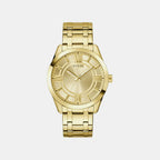 Elliot Men Quartz Champagne Dial Analog Stainless Steel Watch GW0893G3