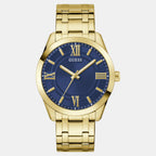 Guess Dress Women Quartz Blue Dial Analog Stainless Steel Watch GW0893G5