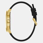 Guess Dress Men Quartz Black Dial Analog Silicone Watch GW0894G2