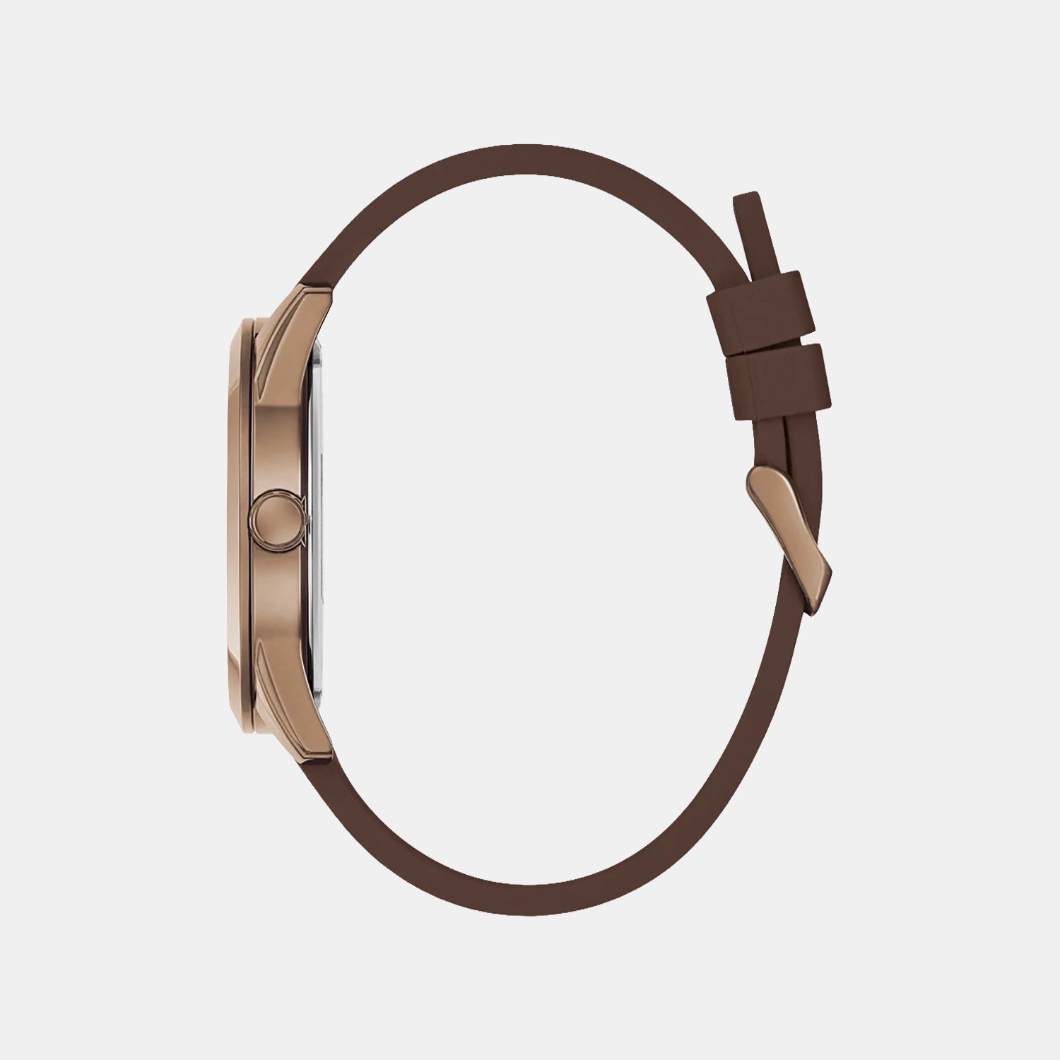 Dress Men Quartz Blue Dial Analog Silicone Watch GW0894G3