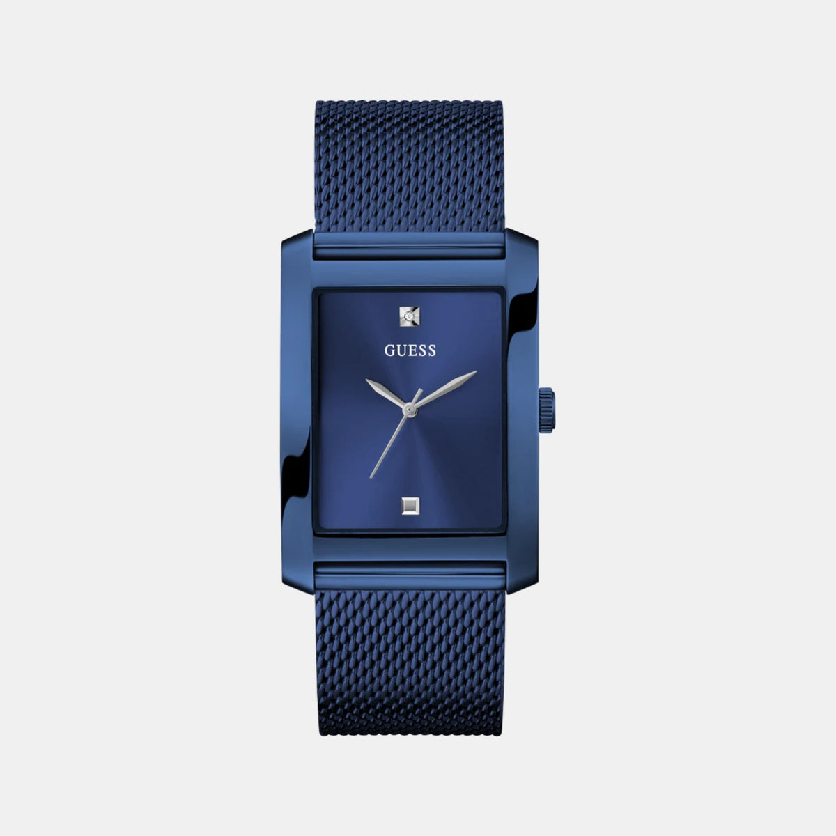 Gd Clyde Men Quartz Blue Dial Analog Stainless Steel Watch Gw0898G2