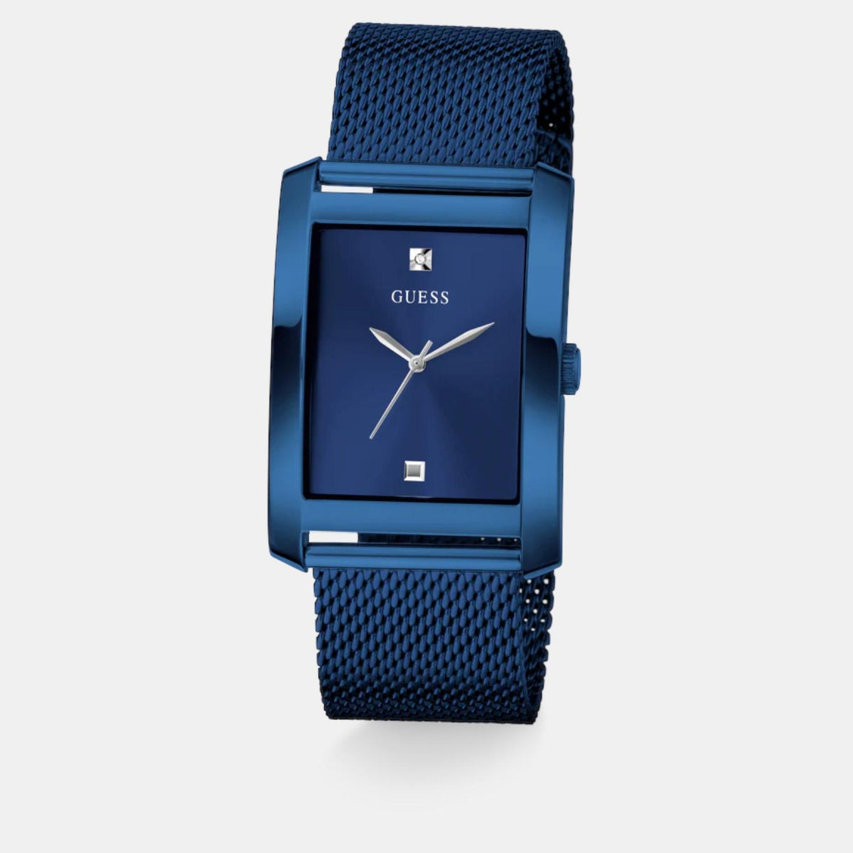 Gd Clyde Men Quartz Blue Dial Analog Stainless Steel Watch Gw0898G2