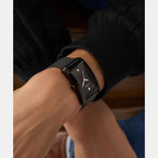 Men Quartz Black Dial Analog Mesh Watch GW0898G3