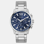 Guess Dress Men Quartz Blue Dial Chronograph Stainless Steel Watch GW0900G4