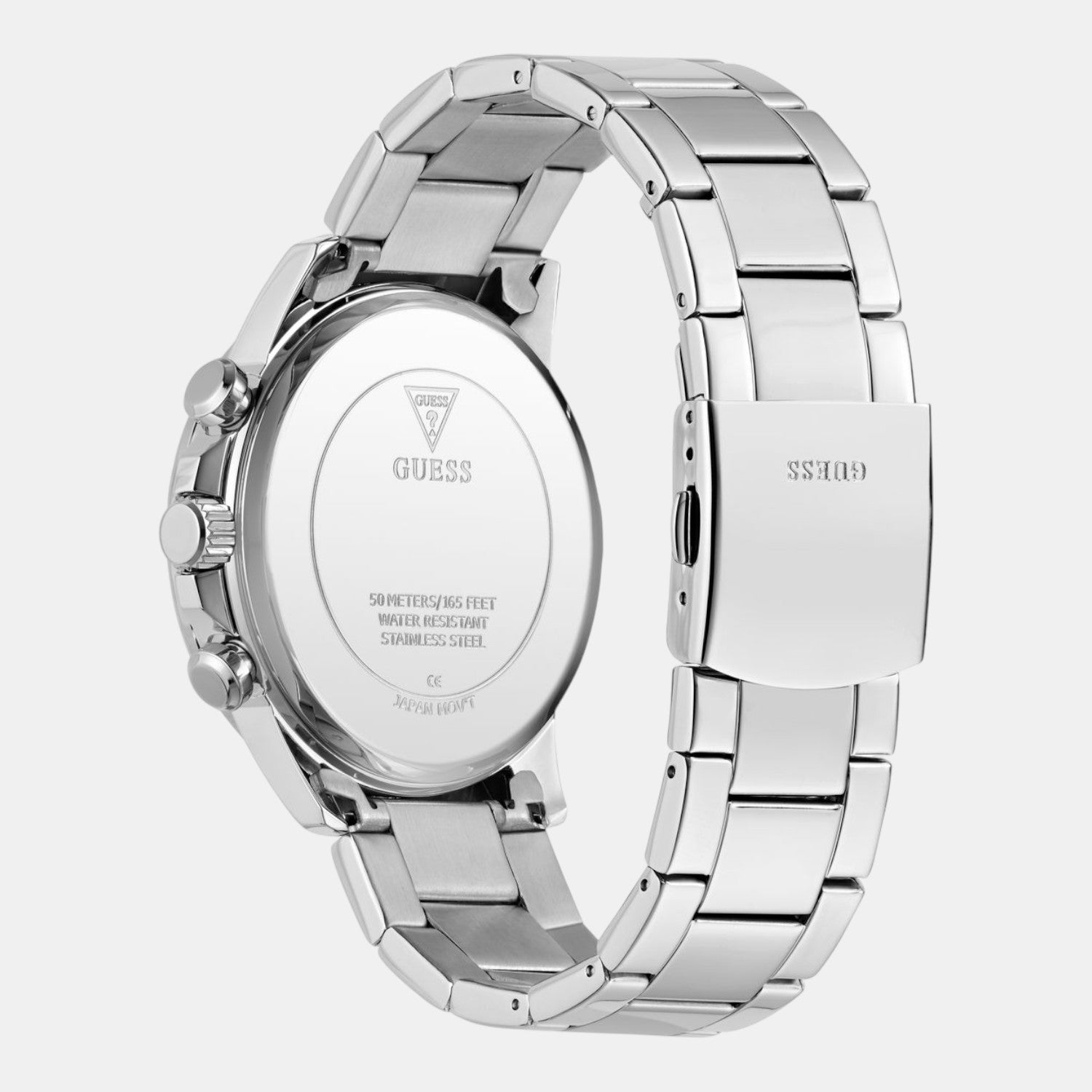 Guess Dress Men Quartz Blue Dial Chronograph Stainless Steel Watch GW0900G4