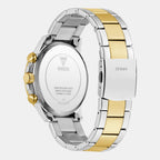 Guess Dress Men Quartz Green Dial Chronograph Stainless Steel Watch GW0900G5