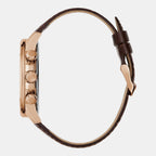 Guess Dress Men Quartz Blue Dial Chronograph Leather Watch GW0901G3