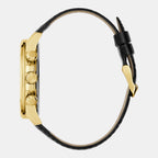 Guess Dress Men Quartz Green Dial Chronograph Leather Watch GW0901G4