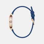 Guess Bejeweled Women Quartz White Dial Analog Silicone Watch GW0912L3